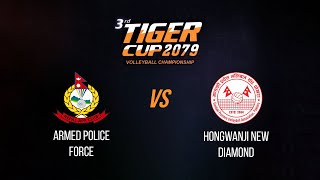 Armed Police Force vs Hongwanji New Diamond  Womens  Tiger Cup 2079 Volleyball Championship LIVE [upl. by Jeramey]