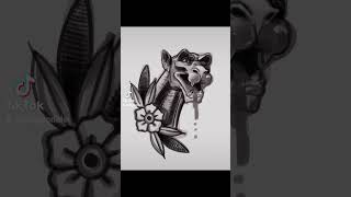 gargoyles timelapse drawing gargoyle music art gorillaz [upl. by Eiddam]