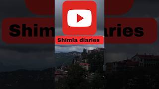 Shimla weather❤️🫰🏻 weather monsoon travel shimla [upl. by Rap775]