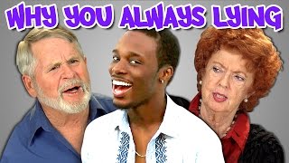 Elders React to Why You Always Lying Vine Compilation [upl. by Drusi]