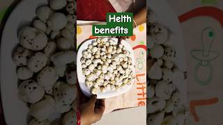 Health benefits aaya batati Hu makhana khane ke faydefox nutmein sodium or saturated fat Kum hta h [upl. by Eelloh]