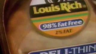 Louis Rich Deli Thin cold cuts commercial  1991 [upl. by Daeriam]