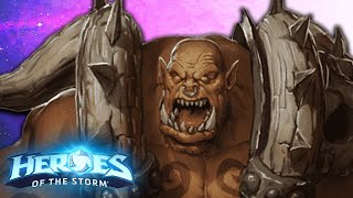 Garrosh Body Check  Garrosh Heroes of the Storm Gameplay [upl. by Hewett]