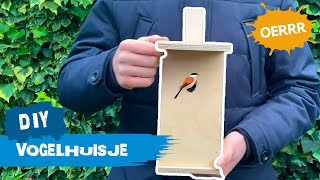 Vogelhuisje van hout  OERRR DIY [upl. by Fisoi273]