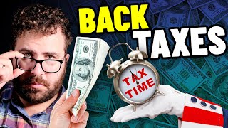 How to File BACK TAXES Avoid PENALTIES and Get Your Life Back [upl. by Airam422]