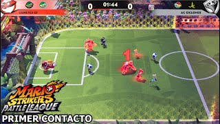 MARIO STRIKERS BATTLE LEAGUE Nintendo Switch  Primeros partidos de fútbol ⚽ GAMEPLAY en Español [upl. by Artined]