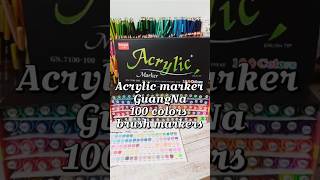 New acrylic markers GuangNa  temu  acrylicmarker coloring acrylicpainting temu houl [upl. by Williamson]