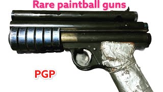 Rare paintball guns  The PGP paintball pistol [upl. by Johen]