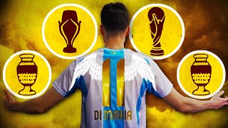 HICE una CAMISETA de ARGENTINA nivel ÁNGEL  Homenaje a Di maría [upl. by Sivrep748]