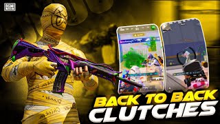 BACK TO BACK CLUTCHES🗿💥  BGMI GAMEPLAY VIDEO🔥❤️  AaravShortsSs [upl. by Anelyak]