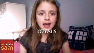 Sophia  ROYALS Lorde Cover Live A Capella on Mugglesam [upl. by Ahcire889]