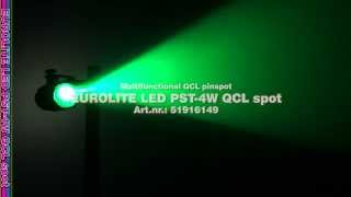 EUROLITE LED PST4W QCL spot [upl. by Leahcimluap]