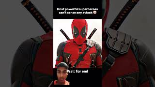 Superheroes can’t sense attackviralvideo marvel avenger shorts trending [upl. by Mosra]