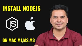 How To Download And Install Node js On Mac  M1  M2  M3 [upl. by Stichter]