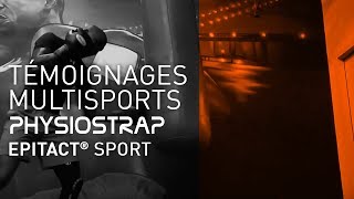 Genouillère Sport  PHYSIOSTRAP Sport  Témoignages  EPITACT Sport [upl. by Svirad]