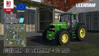 Fs23 Farming Simulator 23 Mod 70 Vehicles Map Osada  Map tour  Europe Map  MEGA [upl. by Atiluj]