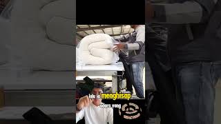 Mengecilkan bedcover shorts reaction [upl. by Ainosal340]