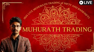 LIVE Muhurat Trading session  HAPPY DEEPAVALI 2024 [upl. by Allets468]