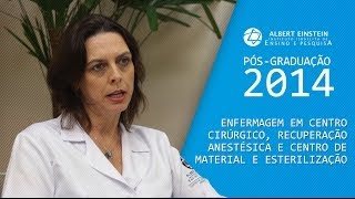 Pósgraduação  Enfermagem em C Cirúrgico R A e CME  Ensino Einstein [upl. by Guilbert843]