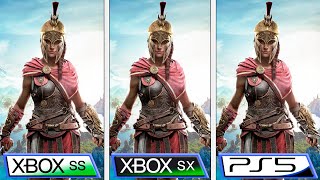 Assassins Creed Odyssey  PS5  Xbox Series SX  60FPS Patch Comparison [upl. by Naira]