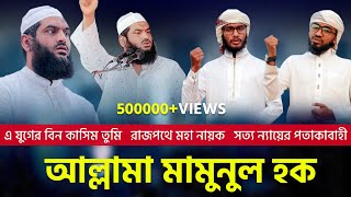 আল্লামা মামুনুল হক  Allama Mamunul Haque  Bangla Islamic Song 2020  Jadid Media [upl. by Amsirak]