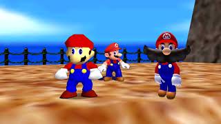 Mario 64 Mario Sunshine GMod  My own clone [upl. by Meill]