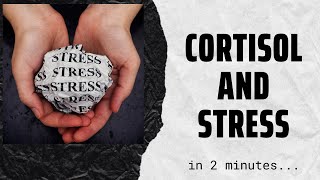 Cortisol the stress hormone in 2 mins [upl. by Eleanore]