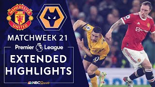 Manchester United v Wolves  PREMIER LEAGUE HIGHLIGHTS  132022  NBC Sports [upl. by Hoseia451]