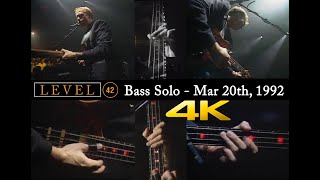 Mark King Bass Solo 4K  1992 [upl. by Rana]