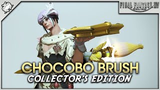 FFXIV  Pictomancer Chocobo Brush Dawntrail Collectors Edition [upl. by Gingras842]