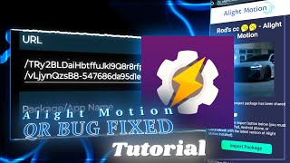 alight motion QR code bug fix tutorial 😳🔥 [upl. by Reeva262]