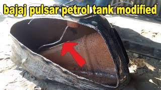 bajaj pulsar petrol tank modified  Making Motorcycle Gas Tanks  bullet singh boisar [upl. by Mariandi161]