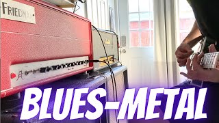 Friedman JEL 100 Jake E Lee 100 watt  Blues  Metal [upl. by Whetstone337]