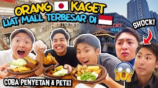 ORANG JEPANG KAGET LIAT MALL TERBESAR INDONESIA COBA MAKAN PENYETAN amp PETE [upl. by Wardle538]