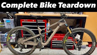 How to Disassemble a Mountain Bike in Under 10 Minutes [upl. by Roosevelt677]