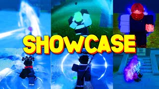 ALL CURSED ENERGYAGILITYSTRENGTH SKILLS SHOWCASE in SORCERY ROBLOX [upl. by Lindner]