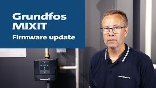 Installing a firmware update on Grundfos MIXIT [upl. by Hayyim]