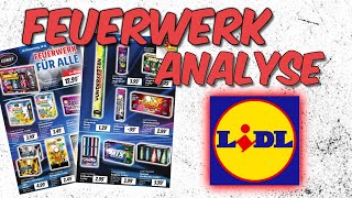 LIDL Feuerwerk ANALYSE 🔥 F1 Prospekt  Jugendfeuerwerk [upl. by Kirrad]