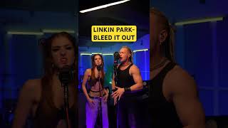 BLEED IT OUT linkinpark bleeditout vocalcover singer screamer vocalist duet [upl. by Kinson300]