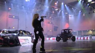 For Drivers And Dreams  Iris Boanta  Live  DMAX Motorsport Arena  Essen Motor Show 2013 [upl. by Jerrol226]