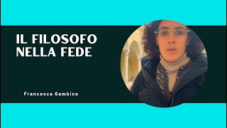 Il Filosofo nella fede [upl. by Anissa]