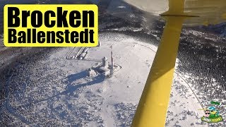 Brocken  Harz  Ballenstedt  Ultraleichtflugzeug  FK9  pilotlife [upl. by Patsis]