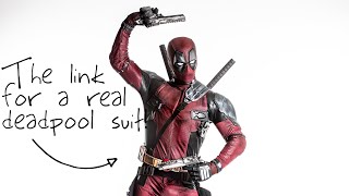 Buy a REAL Deadpool SUIT [upl. by Ardnuyek]