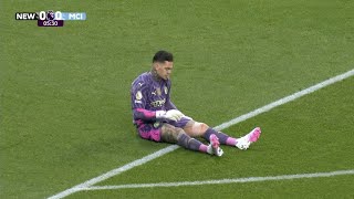 Ederson INJURY Vs Newcastle United [upl. by Eugnimod]