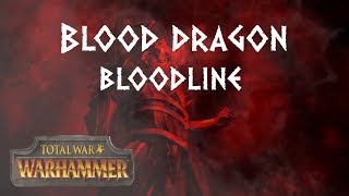 Total War Warhammer Lore Blood Dragon Bloodline Origins Society and Strengths [upl. by Nelg]