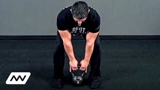 Kettlebell Deadlift  Exercise Tutorial [upl. by Aimas]