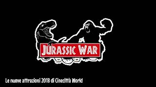 Novità Cinecittà world 2018 Volarium Jurassic War IFly [upl. by Viv186]