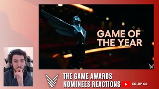 The Game Awards 2023 Nominee Reaction [upl. by Ailekahs628]