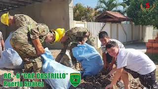 La 5ta Div del Ejército de Bolivia apoya en la prevención de los desastres naturales Bolivia [upl. by Adaiha]