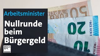 Bürgergeld Nullrunde schärfere Sanktionen  BR24 [upl. by Calvo]